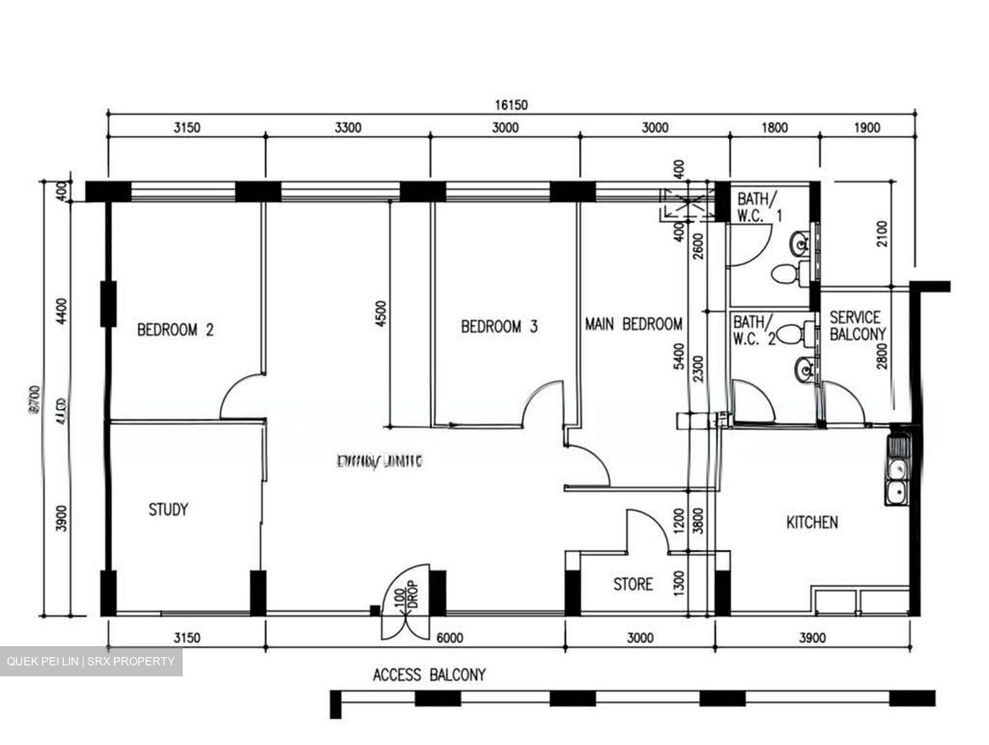 Blk 826 Woodlands Street 81 (Woodlands), HDB 5 Rooms #586777701
